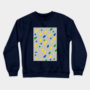 Meteors - Modern art colorful design. Crewneck Sweatshirt